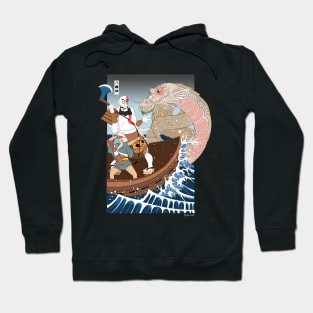 Ukiyo-e of War Hoodie